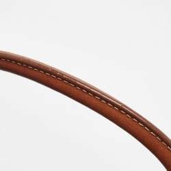 Pre Owned Celine Brown Leather Mini Tie Tote