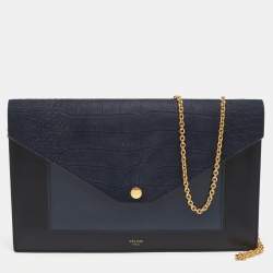 Celine Crossbody Bag - Celine Tri-Fold Clutch on Chain