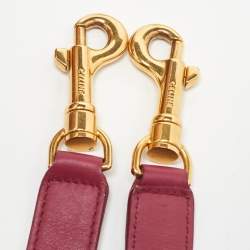 Pre Owned حقيبة سيلين ترابيز سويدي وجلد نقشة التمساح رصاصي متوسطة بيد علوية