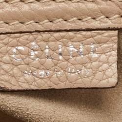 مملوكة مسبقًا Céline Beige Leather Nano Luggage Tote
