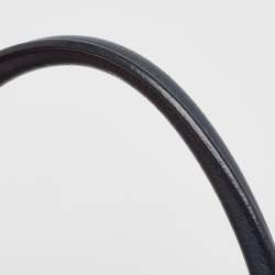 Pre Owned Celine Navy Blue Leather Mini Tie Tote