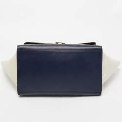 Celine Tri Color Python and Leather Medium Trapeze Top Handle Bag
