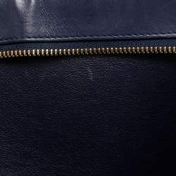 Celine Tri Color Python and Leather Medium Trapeze Top Handle Bag