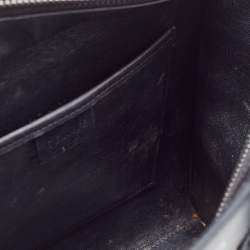 Pre Owned Celine Tri Color Leather and Nubuck Nano Luggage Tote