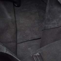 Pre Owned Celine Black Leather Vertical Cabas Tote