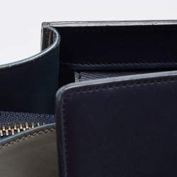 Pre Owned Celine Multicolor Leather Mini Luggage Tote