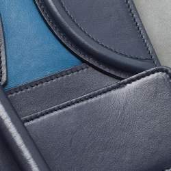 Pre Owned Celine Multicolor Leather Mini Luggage Tote