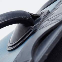 Pre Owned Celine Multicolor Leather Mini Luggage Tote