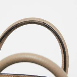 Pre Owned Céline Beige Leather Nano Luggage Tote