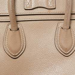 Pre Owned Céline Beige Leather Nano Luggage Tote