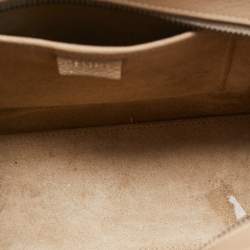 Pre Owned Céline Beige Leather Nano Luggage Tote