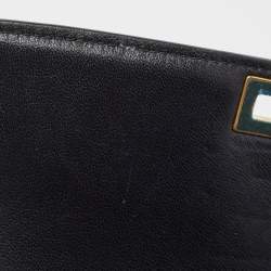 Celine Black Python Medium Classic Box Shoulder Bag