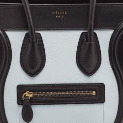 Pre Owned حقيبة يد سيلين م ايكرو لاغدغ جلد ثلاثية  اللون