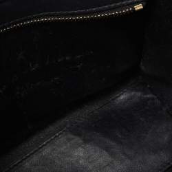 Pre Owned Celine Tricolor Leather Nano Luggage Tote