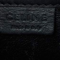 Pre Owned Celine Tricolor Leather Nano Luggage Tote