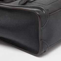 Pre Owned حقيبة يد توتس سيلين نانو لاغيدج جلد وجلد ثعبان ثلاثي اللون 