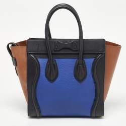 مملوكة مسبقًا Celine Multicolor Leather Micro Luggage Tote