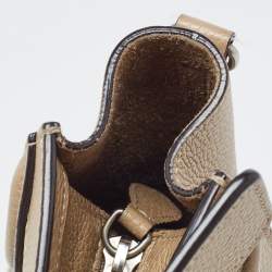 Pre Owned Céline Beige Leather Nano Luggage Tote