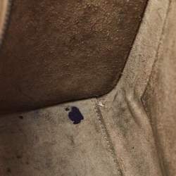 Pre Owned Céline Beige Leather Nano Luggage Tote