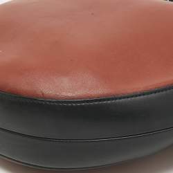 Celine Brown/Navy Blue Leather Hobo 