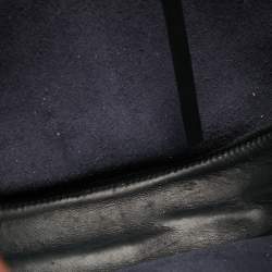 Celine Brown/Navy Blue Leather Hobo 