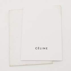 Pre Owned Celine Two Tone Blue Nubuck and Leather Medium Phantom Tote