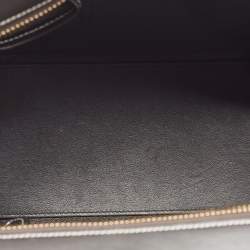 Pre Owned Celine Tricolor Leather Micro Luggage Tote