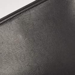 Pre Owned Celine Tri Color Canvas and Leather Medium Trapeze Bag