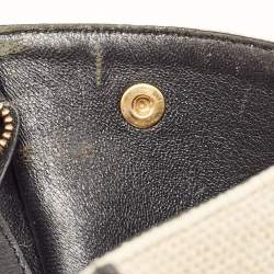 Pre Owned Celine Tri Color Canvas and Leather Medium Trapeze Bag