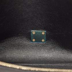 Pre Owned Celine Tri Color Canvas and Leather Medium Trapeze Bag