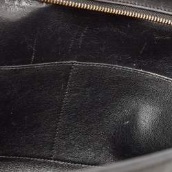 Pre Owned Celine Tri Color Canvas and Leather Medium Trapeze Bag