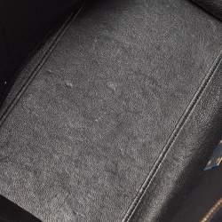 Pre Owned Celine Tri Color Canvas and Leather Medium Trapeze Bag