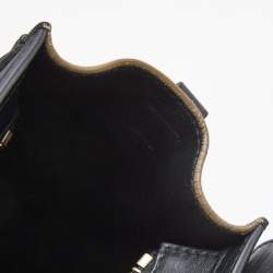 Céline Multicolor Leather and Suede Nano Luggage Tote