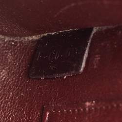 Pre Owned Celine Tri Color Leather Nano Luggage Tote