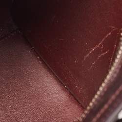 Pre Owned Celine Tri Color Leather Nano Luggage Tote