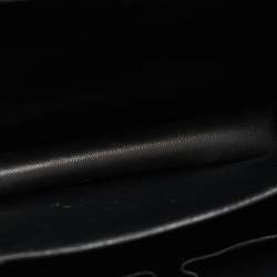 Pre Owned Celine Black Python Medium Classic Box Shoulder Bag