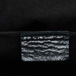 Pre Owned Celine Black Quilted Glossy Leather Boogie Tote