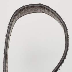 Pre Owned Celine Olive Green Python Charm Tote