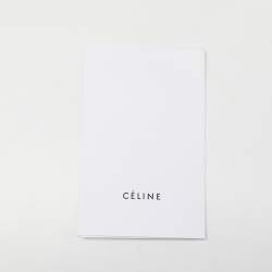 Pre Owned Celine Tri Color Leather and Suede Small Trapeze Top Handle Bag