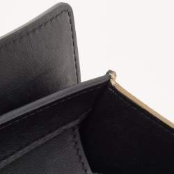 Pre Owned Celine Tricolor Leather and Suede Mini Luggage Tote