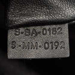 Pre Owned Celine Tricolor Leather and Suede Mini Luggage Tote