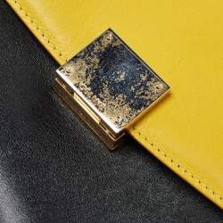 Celine Tri Color Leather Medium Trapeze Bag