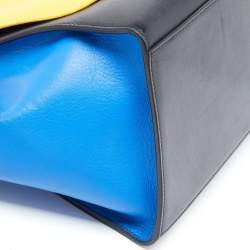 Celine Tri Color Leather Medium Trapeze Bag