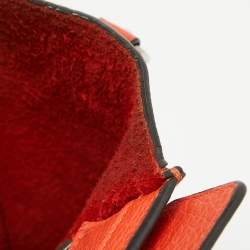 Pre Owned Céline Red Leather Nano Luggage Tote