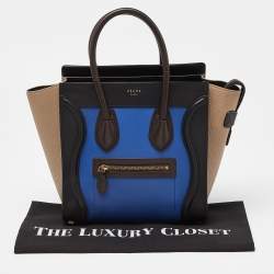 Pre Owned حقيبة يد توتس سيلين ميكرو لاغيدج جلد ثعبان متعدد الألوان 