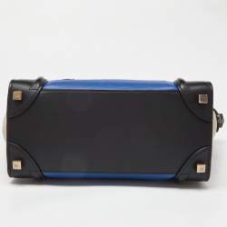 Pre Owned حقيبة يد توتس سيلين ميكرو لاغيدج جلد ثعبان متعدد الألوان 