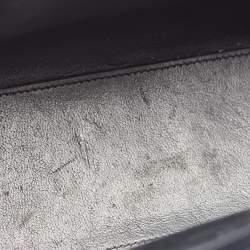 Pre Owned Céline Multicolor Nubuck and Leather Nano Luggage Tote