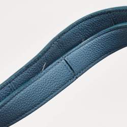 Pre Owned Celine Blue Leather Small Tri-Fold Tote