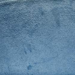 Pre Owned Celine Blue Leather Small Tri-Fold Tote