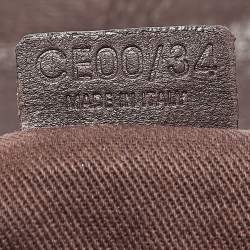 Pre Owned Celine Dark Brown Leather Boogie Tote